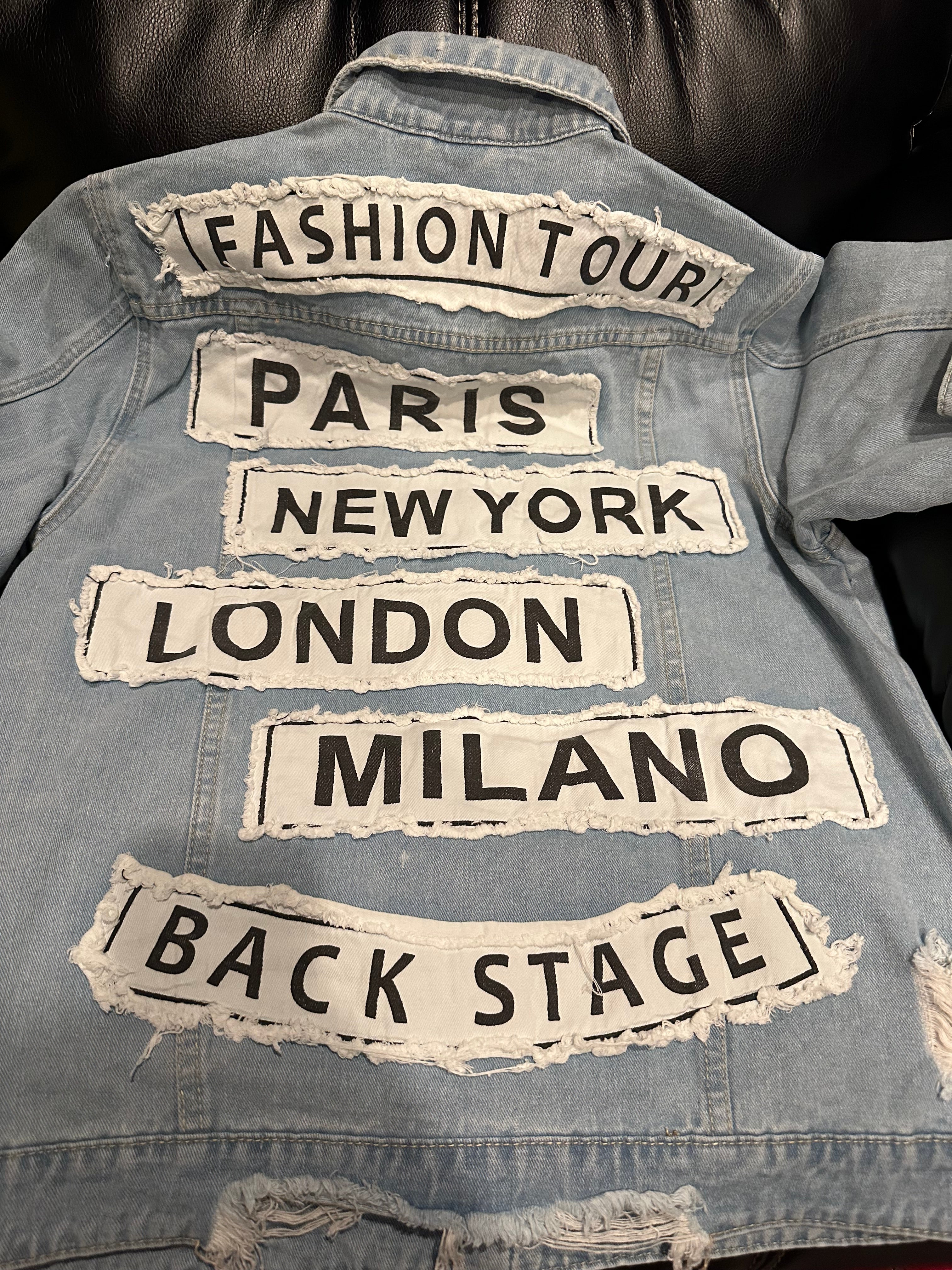 Fashion tour deals denim jacket