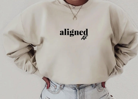 Aligned AF Crewneck Sweatshirt