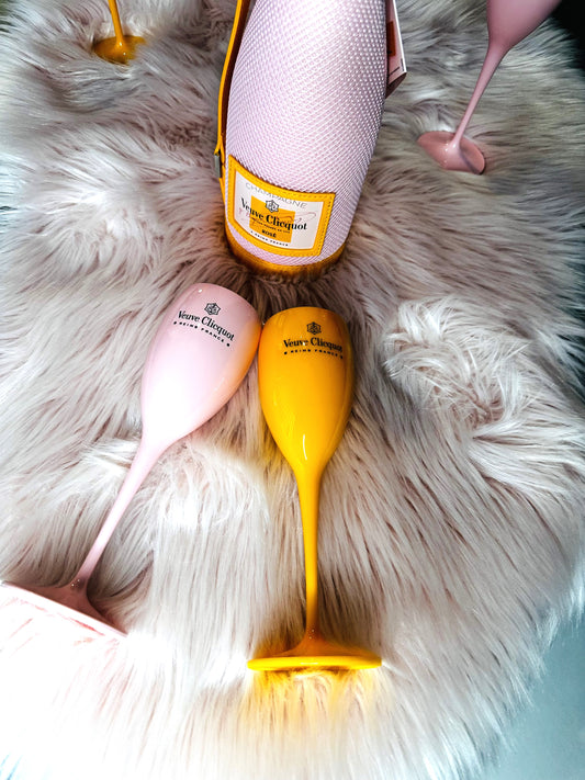 Veuve Clicquot 2 pc Champagne Flutes