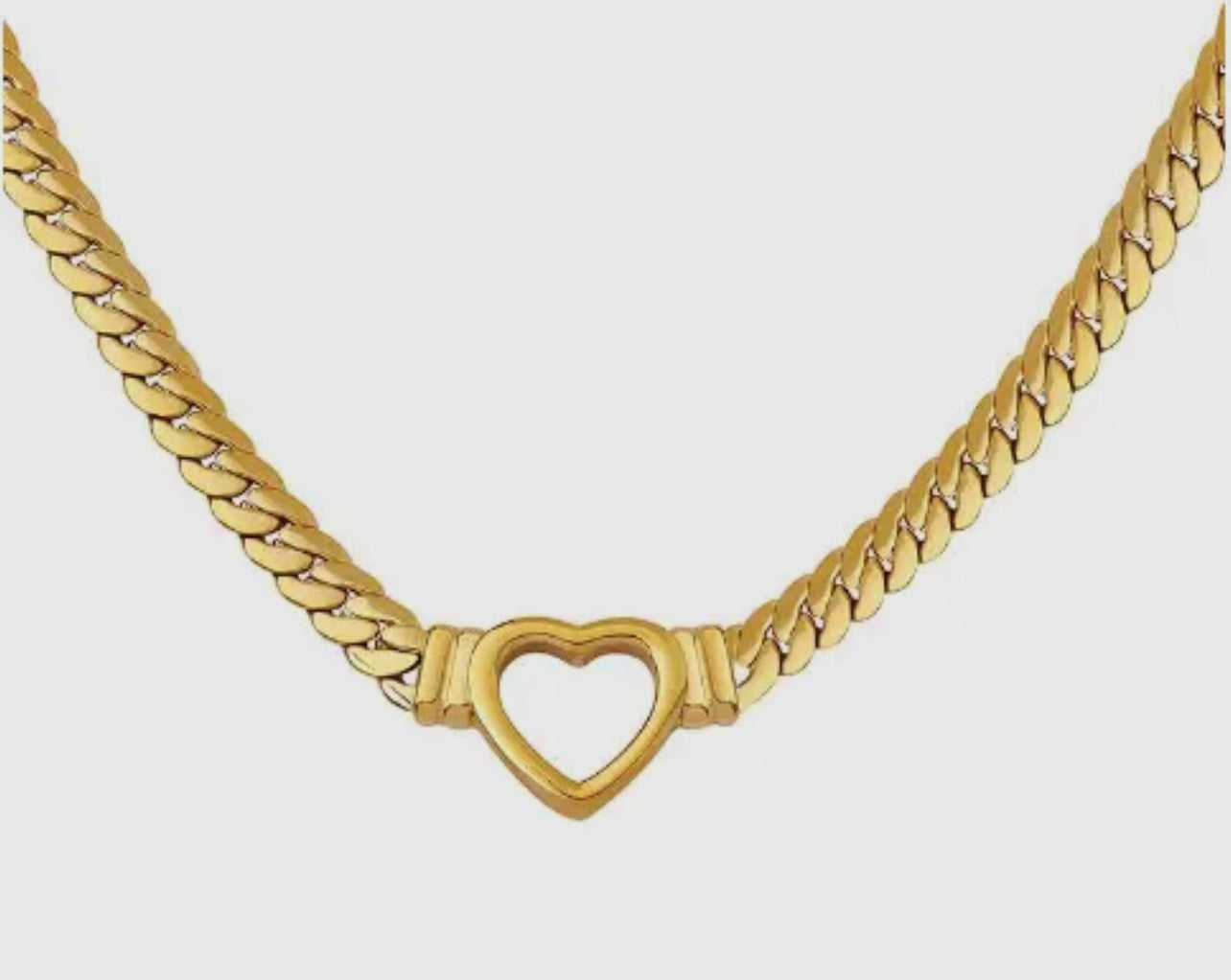 Lux Cuban Heart Necklace