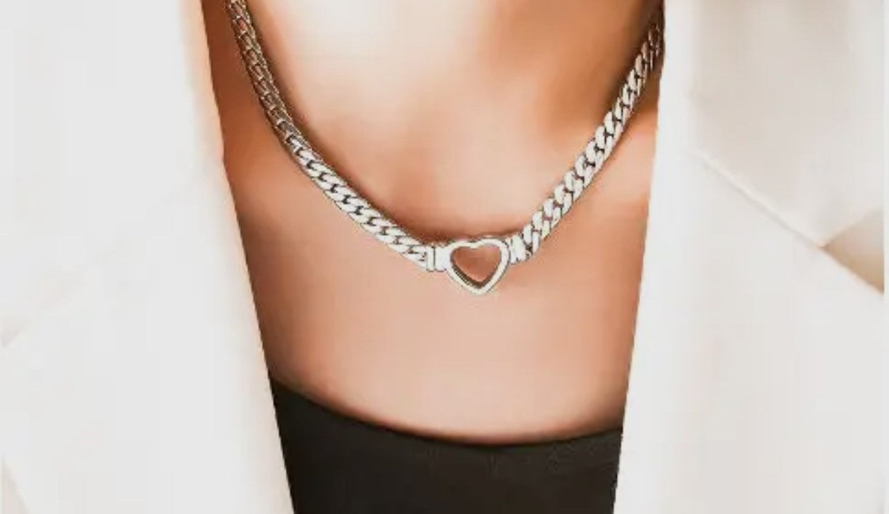 Lux Cuban Heart Necklace